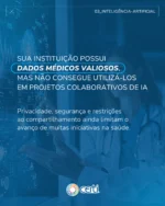 A IA já faz parte da rotina de hospitais, clínicas e centros de pesquisa. Hoje, pode apoiar diagnósticos em tempo real, analisar exames e identificar padrões clínicos, revisar prescrições e alertar sobre riscos de interação, transcrever consultas com geração automática de resumos e até prever agravamentos antes que os sintomas se tornem visíveis.

Seu valor está em ampliar a precisão médica, fortalecer a segurança assistencial, apoiar decisões clínicas baseadas em dados, viabilizar o monitoramento preditivo de pacientes e tornar processos e recursos mais eficientes.

Mas esse avanço também traz desafios importantes.

Dados médicos são altamente sensíveis. Além da qualidade dos modelos, projetos de IA na saúde precisam considerar integração entre sistemas, padronização das informações, capacitação das equipes, requisitos legais, governança e proteção da privacidade dos pacientes.

Na prática, já desenvolvemos uma plataforma de Federated Learning para dados médicos que permite treinar modelos de IA de forma colaborativa, sem compartilhar dados entre instituições.

Cada organização utiliza sua própria base para realizar o treinamento localmente. São compartilhados apenas os parâmetros aprendidos pelos modelos, que são agregados até a construção de uma solução mais robusta e com maior capacidade de generalização.

Essa abordagem amplia as possibilidades de colaboração entre hospitais, clínicas e centros de pesquisa, ao mesmo tempo que fortalece privacidade, segurança, conformidade com a LGPD e qualidade diagnóstica.

E essa mesma lógica atravessa toda a nossa atuação. Independentemente do setor, desenvolvemos Inteligência Artificial para transformar dados em conhecimento, conhecimento em decisão e decisão em impacto real.

Sua organização possui um desafio que pode ser transformado com IA? Converse com a CERTI.

Quer se aprofundar no tema? Leia nosso e-book sobre aplicações da IA na saúde, cenário atual e perspectivas:

🔗 https://certi.in/ia-na-saude